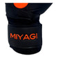 Guantes de arquero Miyagi Shadow Negro Naranja – muñequera y cierre