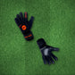 Guantes de arquero Miyagi Shadow Negro Naranja – foto de ambiente