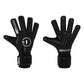 Guantes de arquero N1 Scorpius 2.0 KIDS PRO BLACK Negro - par: dorso y palma