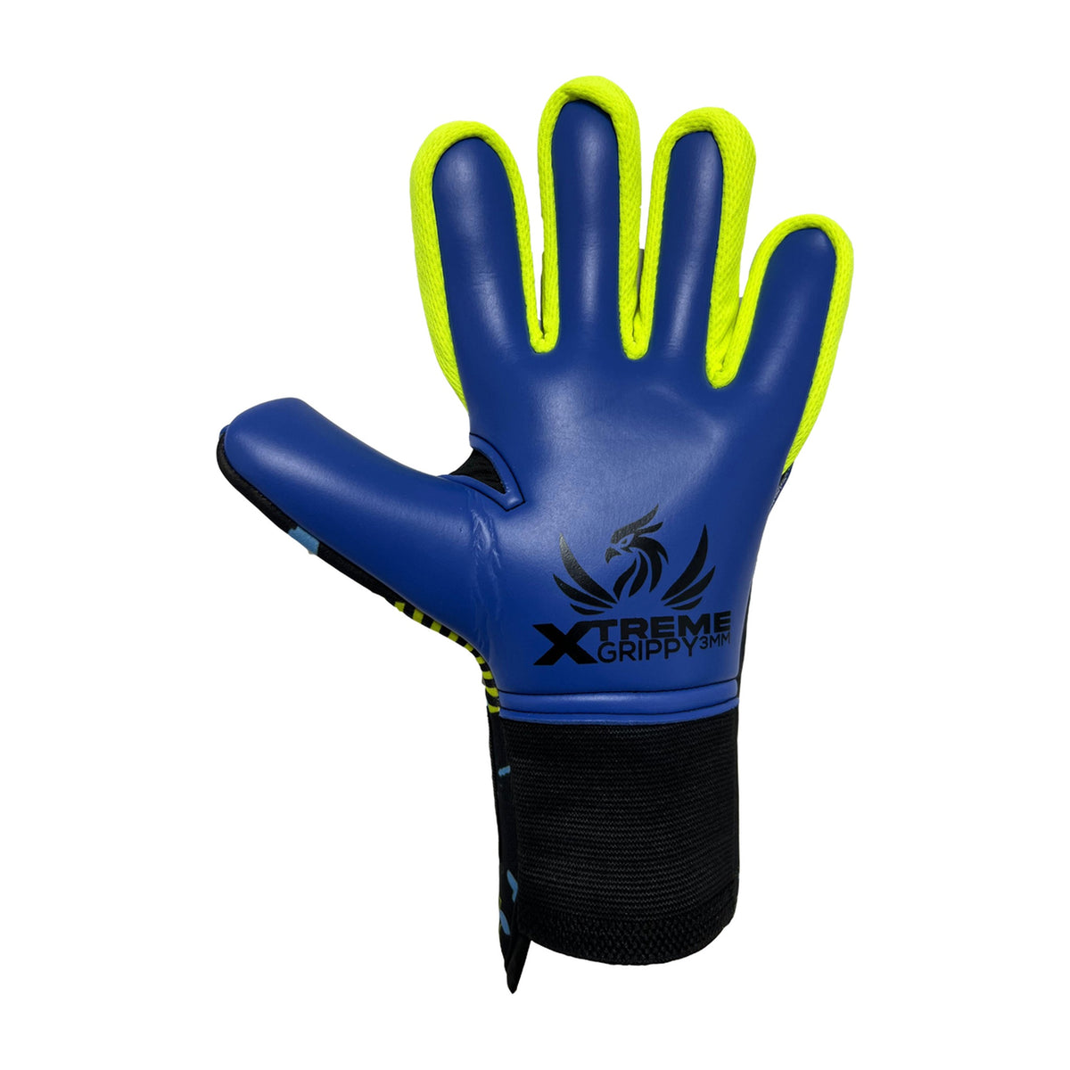 Guantes de arquero NYK Fenix XGrippy Azul – palma