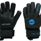 Guantes de arquero Miyagi Shadow - Negro Azul