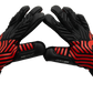 Guantes de arquero Miyagi Pro Grip - Rojo