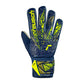 Guantes de arquero Reusch Attrakt Junior Azul Amarillo – dorso