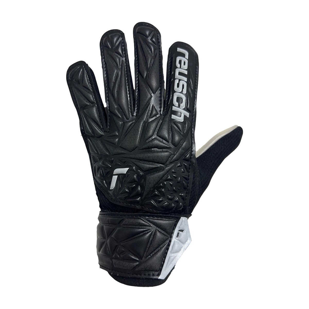 Guantes de arquero Reusch Attrakt Solid Niños Negro – dorso