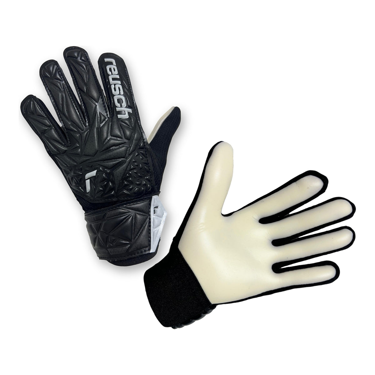 Guantes de arquero Reusch Attrakt Solid Niños Negro – los dos guantes