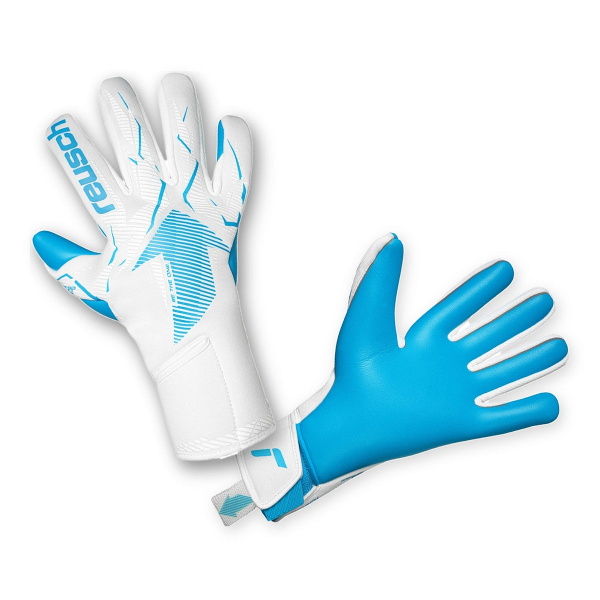 Guantes de arquero Reusch Fastgrip Aqua Blanco – los dos guantes