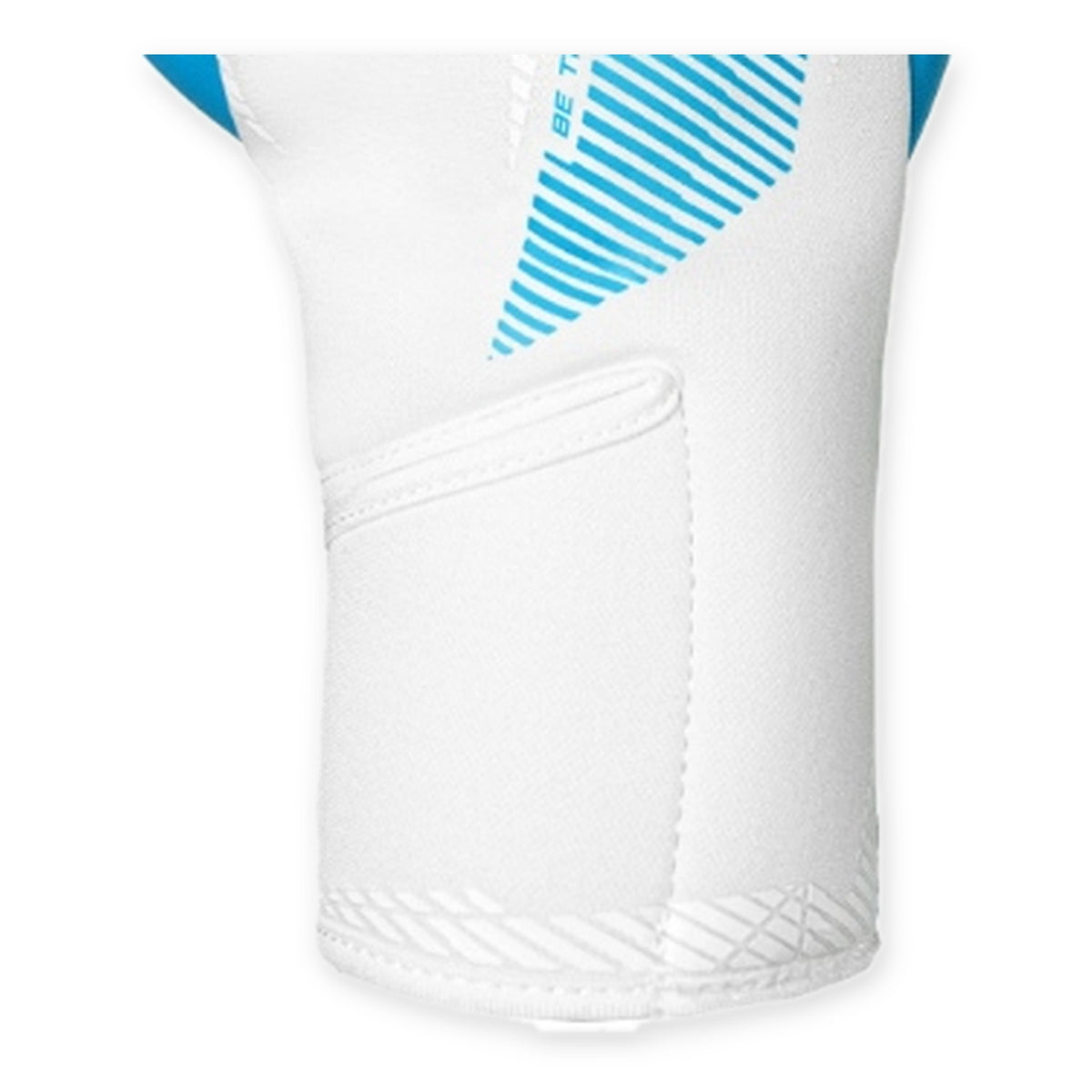 Guantes de arquero Reusch Fastgrip Aqua Blanco – muñequera y cierre