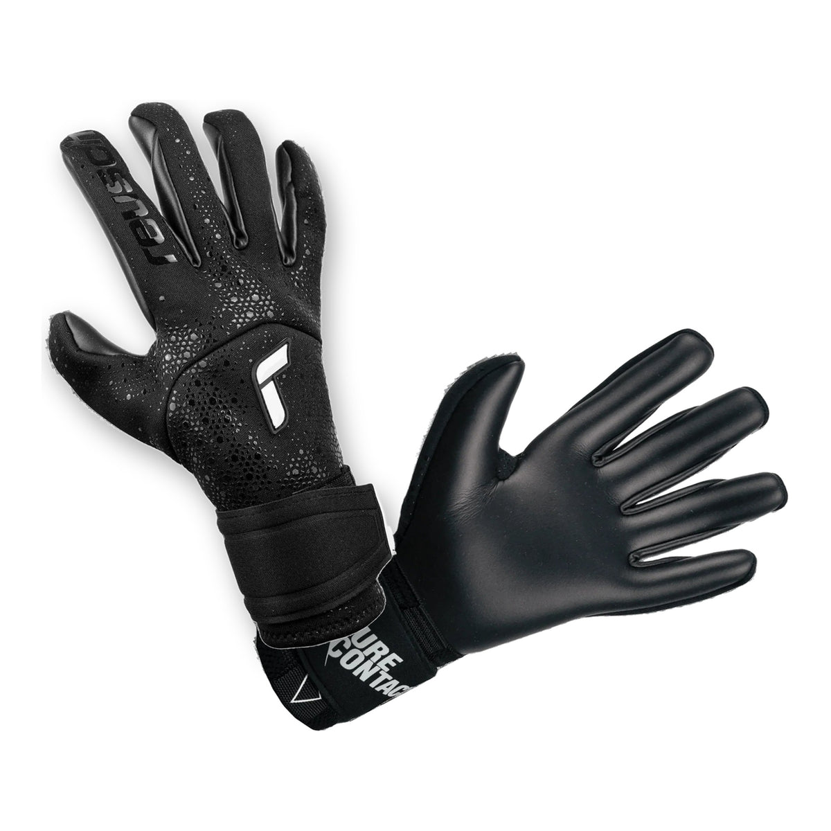 Guantes de arquero Reusch Pure Contact Infinity Negro – los dos guantes