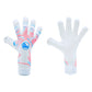 Guantes de arquero RG Bacan 26 Blanco – par: dorso y palma