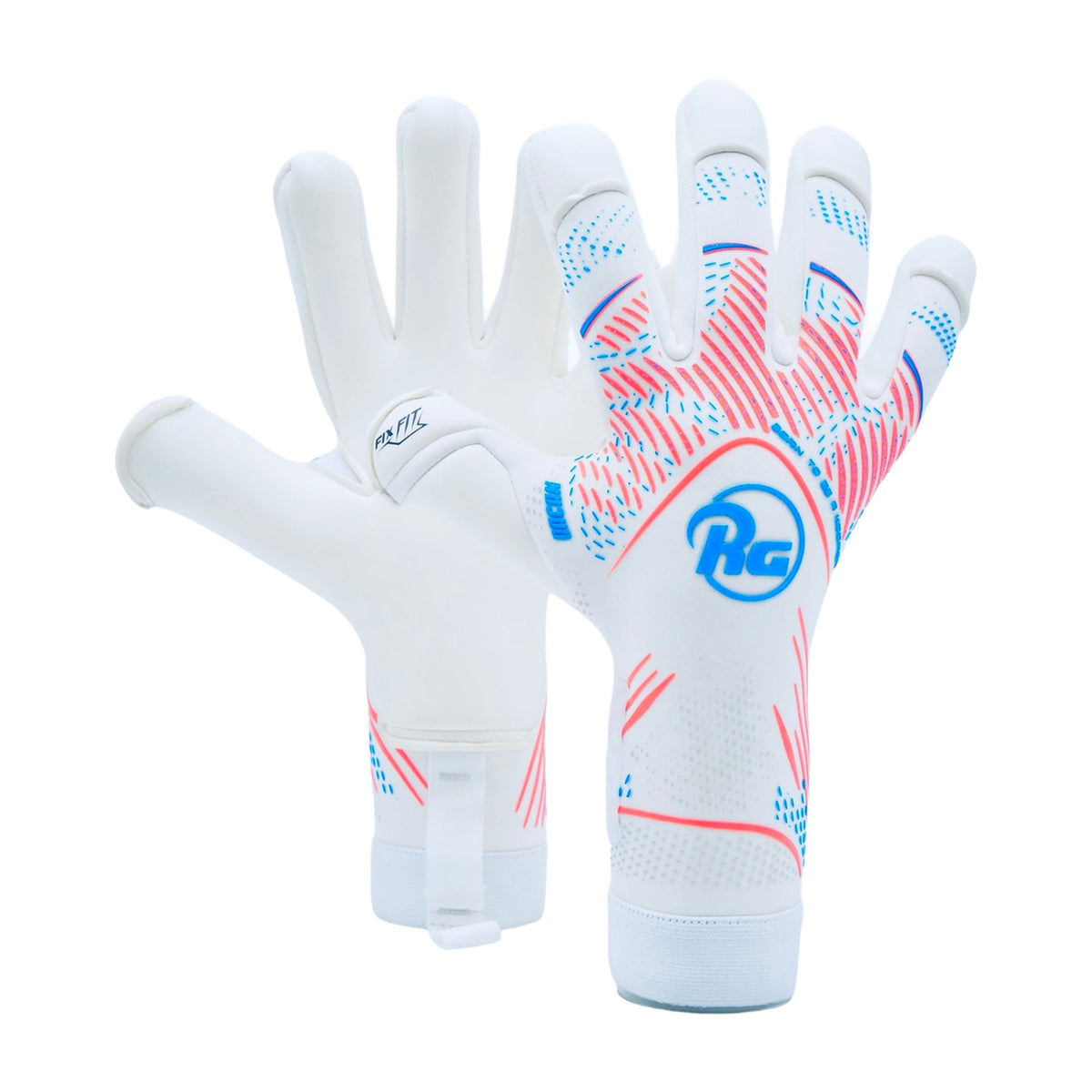 Guantes de arquero RG Bacan 26 Blanco – los dos guantes