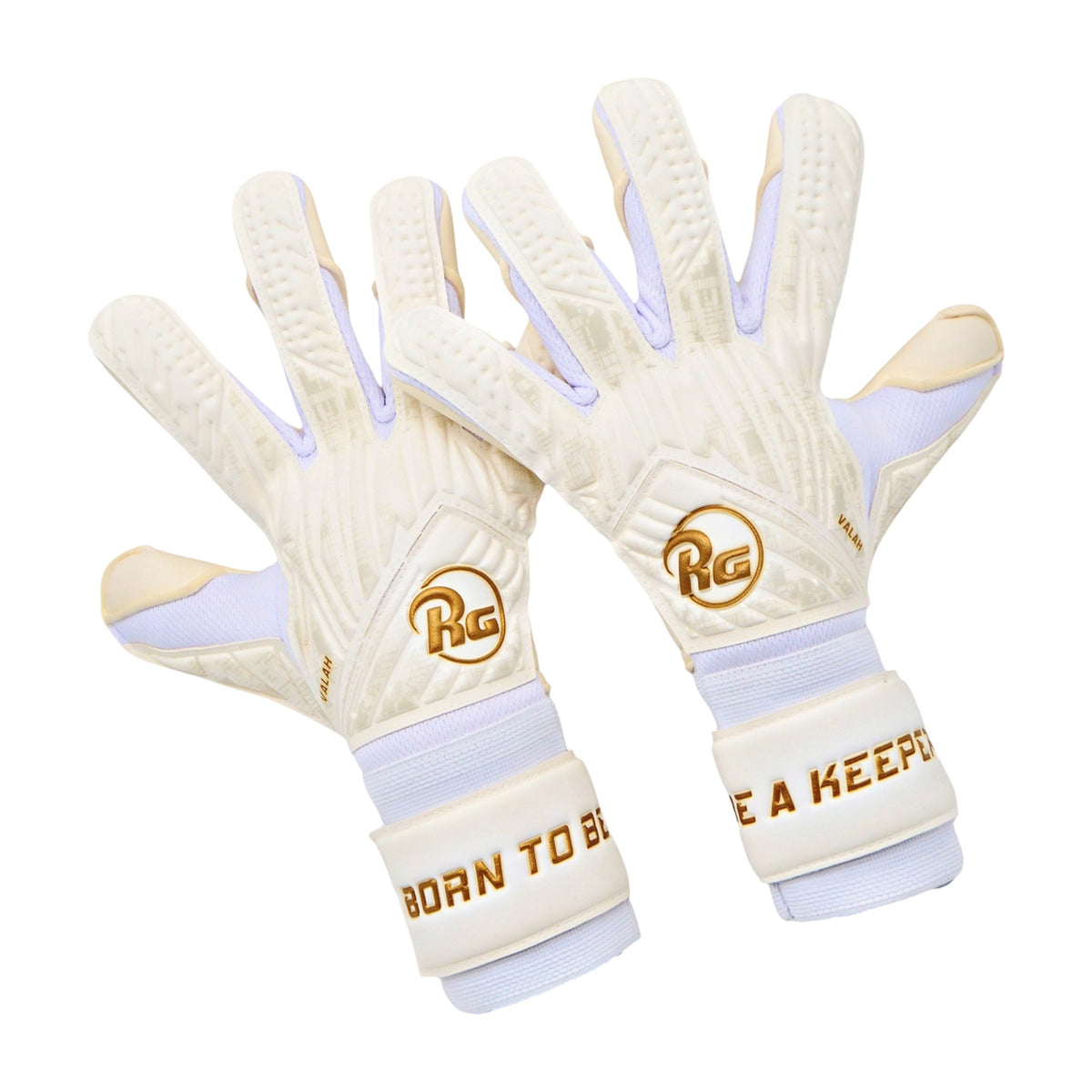Guantes de arquero RG Valah Blanco – los dos guantes