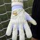Guantes de arquero RG Valah Blanco – en acción