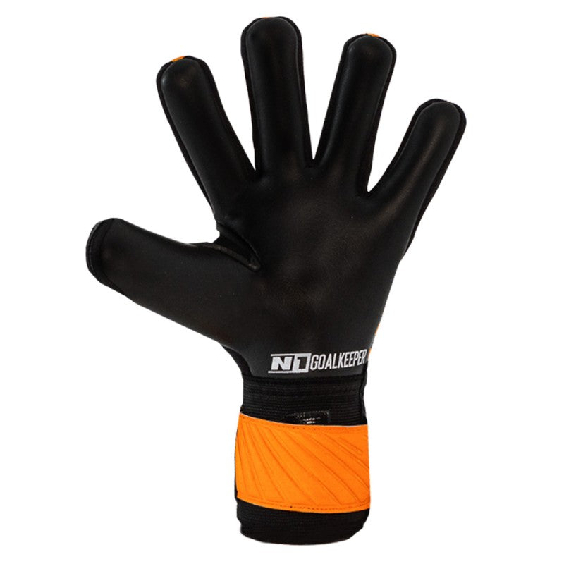 Guantes de arquero N1 Ares 2.0 KIDS PRO ORANGE - Naranja Negro