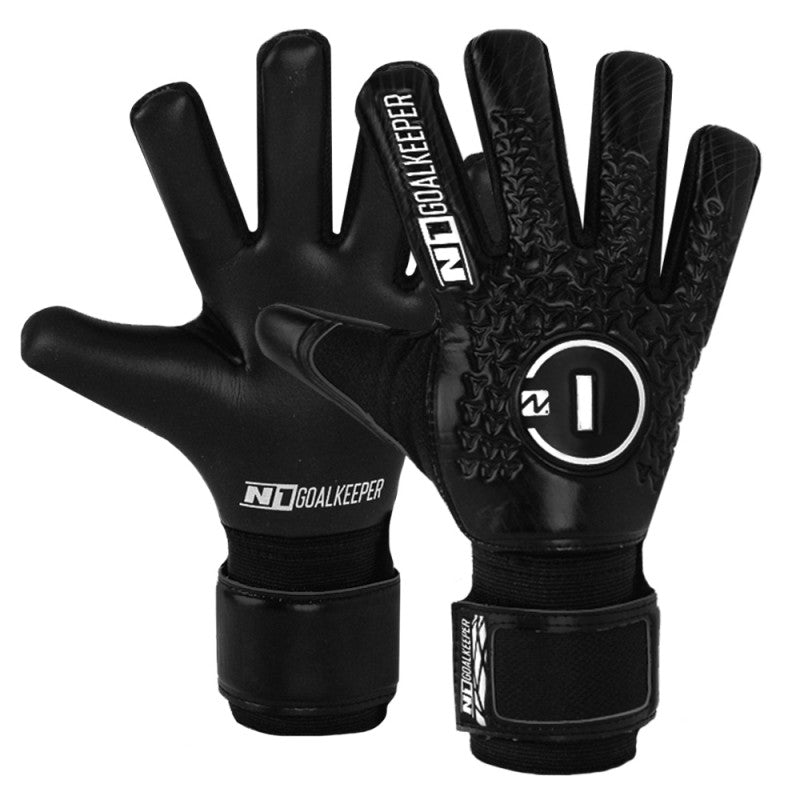 Guantes de arquero N1 Scorpius 2.0 KIDS PRO BLACK-  Negro
