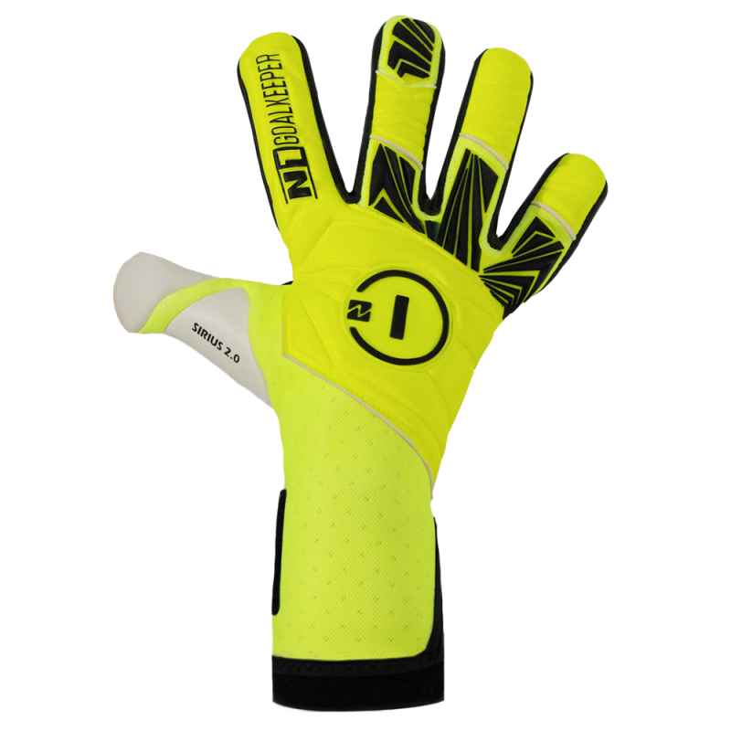 Guantes de arquero N1 Sirius 2.0 NEON UGT+ II - Neon Negro