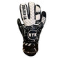 Guantes de arquero NYK RC12 Warrior Semipro - Negro