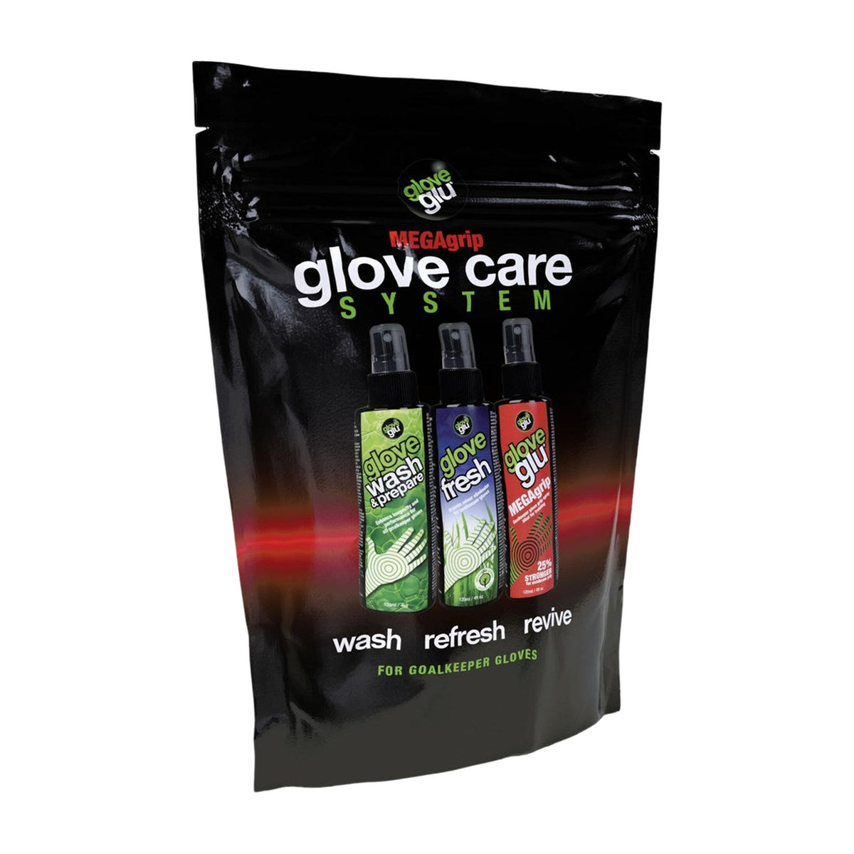 Kit cuidado guantes de arquero Glove Glu MEGAgrip 120ml – empaque