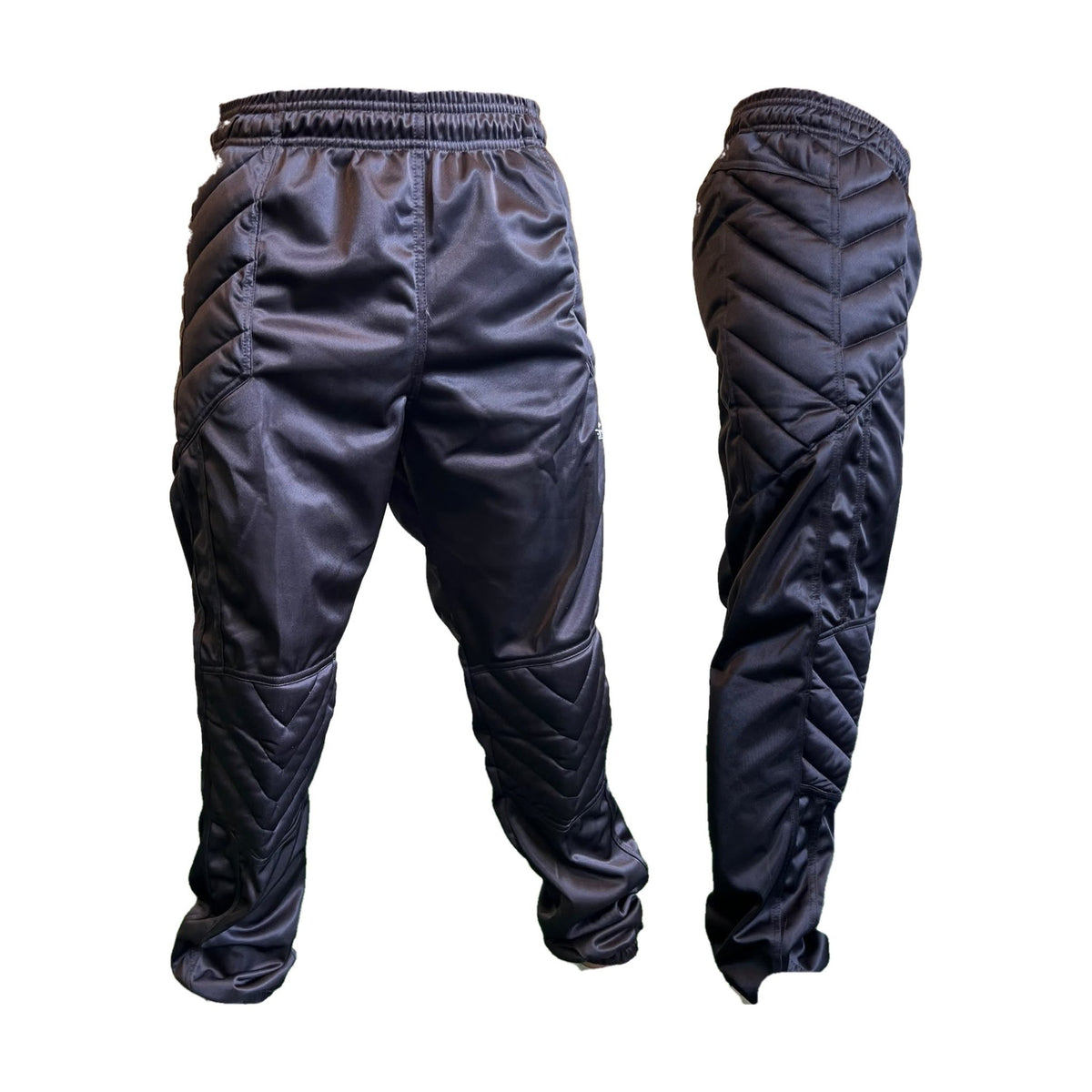 Pantalón de arquero AKM clásico negro - frente y lado