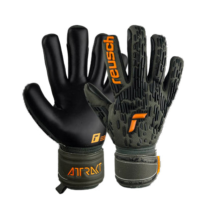 Guantes de arquero Reusch Attrakt Freegel Silver - Verde