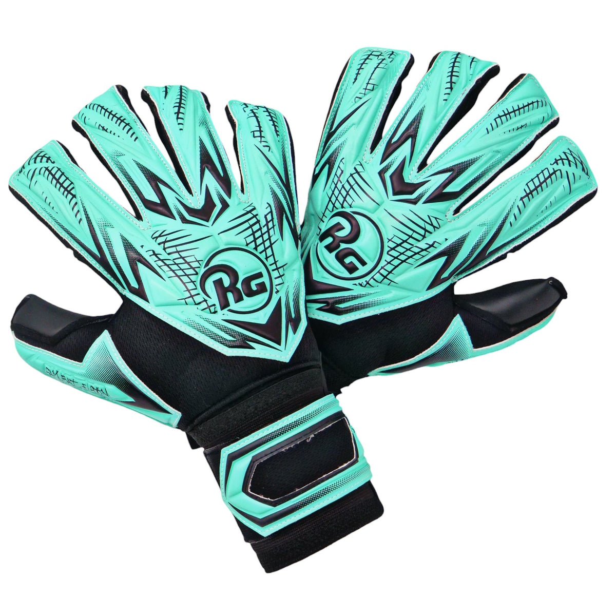 Guantes de arquero RG Samurai Fusion 26/27 - Verde