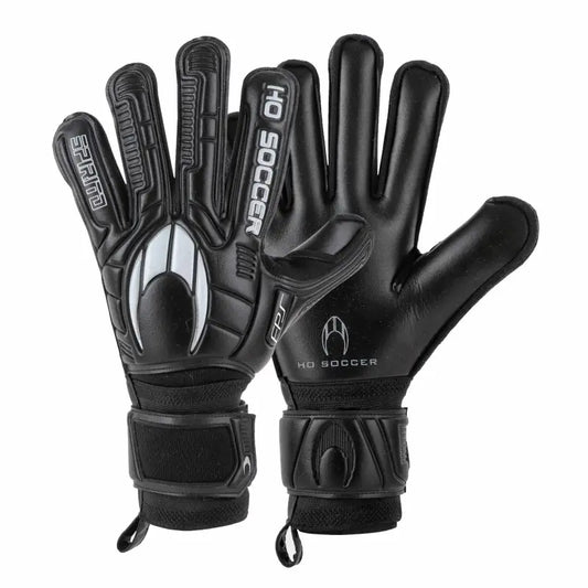 Guantes de arquero HO Soccer Spirito Black Flat - Negro