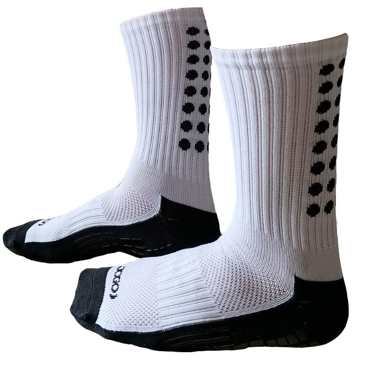 Medias Antideslizantes Cortas - Blanco